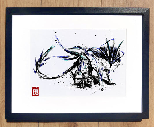 Fanart Print - Razor Lupus Boreas Andrius Wolf Genshin Impact Print