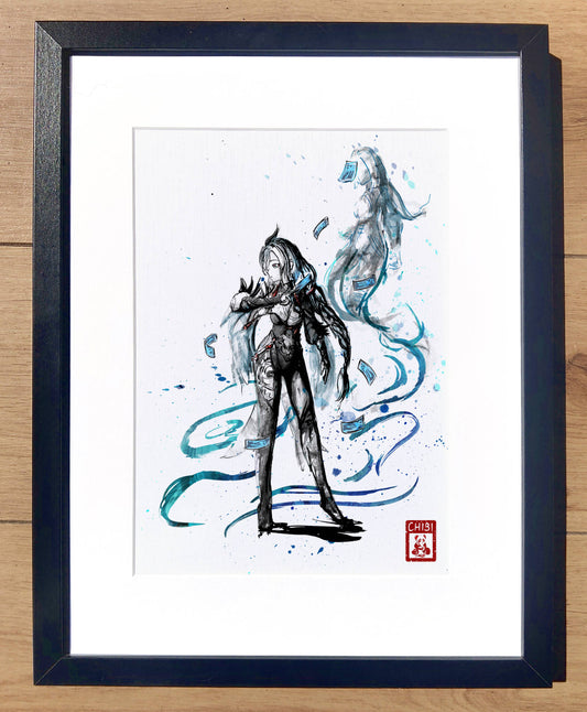 Fanart Print - Shenhe Genshin Impact Print