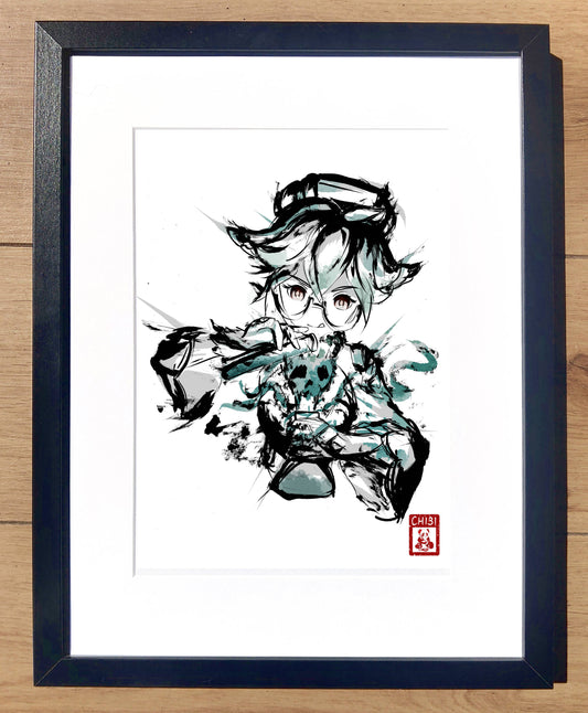 Fanart Print - Sucrose Genshin Impact Print