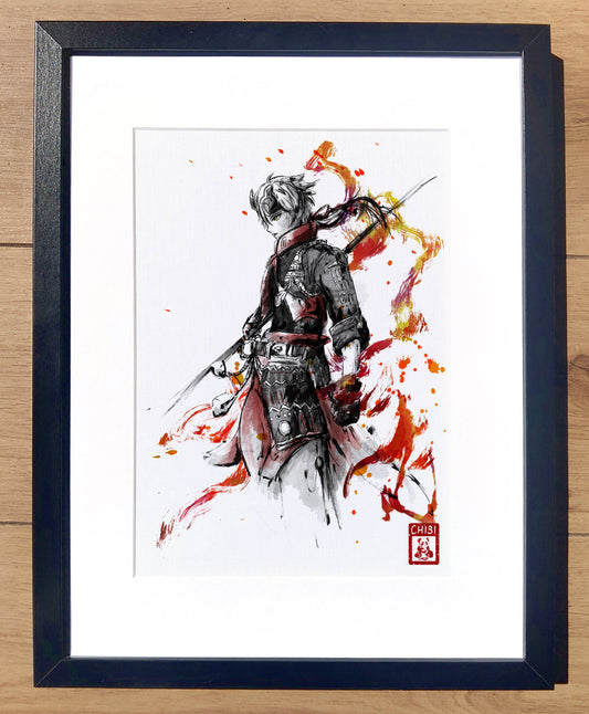 Fanart Print - Thoma Genshin Impact Print