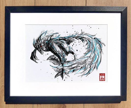 Fanart Print - Monster Hunter Tobi-Kadachi Fan Art