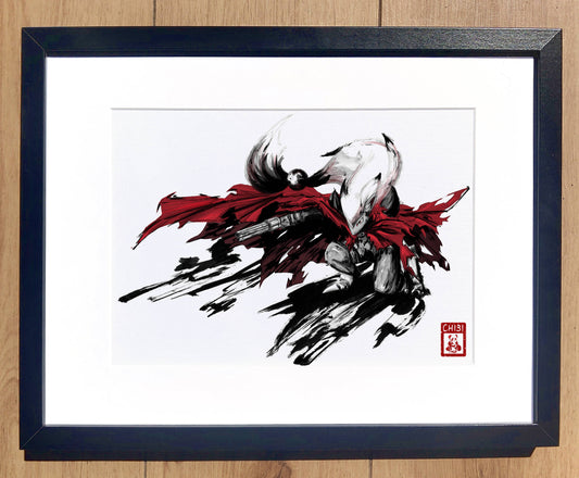 A4 Print - Pokemon x Final Fantasy Zoroark Vincent